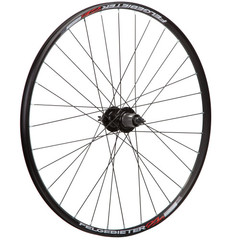 Колесо 27,5" зад, двойной пистонир.алюм.обод 32 отв, втулка KT-MD4R алюм.6 болтов под диск.