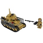 Конструктор Bondibon, Военный Десант, Танк, 224 дет., BOX