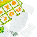 Настольная игра на липучках ЛОТО ТЕНЕВОЕ "ФЛОРА И ФАУНА" Играй Думай Твори Bondibon