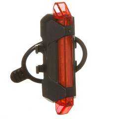 Фонарь STG задний  TL5411,5 кр. диод, usb бат. (200mAH)