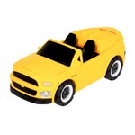 Трансформер 2в1 BONDIBOT Bondibon робот-автомобиль с отвёрткой, жёлтый кабриолет, BOX 21x10х13 см, арт. M1478-13B.