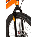 Велосипед NOVATRACK 24" DOZER  STD оранжевый,  сталь. рама 12", 6 скор., Shimano TY21/Microshift TS3