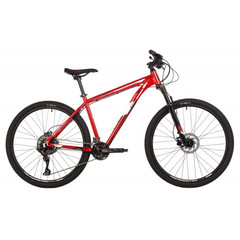 Велосипед STINGER 27.5" GRAPHITE COMP красный, алюминий, размер 16"