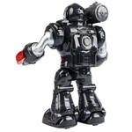 Робот ВОИНЫ МИРОВ, BONDIBOT Bondibon , свет, звук, проецирование, движение, стрельба  ВOX 27х22х11см.