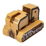 Трансформер 2в1 BONDIBOT Bondibon PB 13x7x4 см, голубой пластик.бокс, цифра"6".