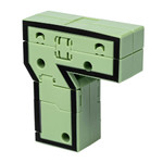 Трансформер 2в1 BONDIBOT Bondibon PB 13x7x4 см, жёлтый пластик.бокс, цифра"7".
