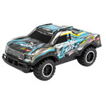Упр. радио маш. M1:24, Bondibon "Парк Техники", BOX 23,5х13,5х12,5 см, 4-CH R/C, LED-подсветка, джип внедорожник, синий.