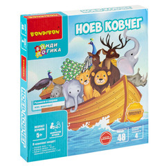 Игра настольная логическая БондиЛогика Bondibon "НОЕВ КОВЧЕГ"