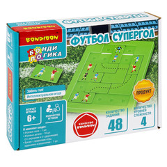 Игра настольная логическая БондиЛогика Bondibon "ФУТБОЛ. Супергол".