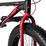 Велосипед NOVATRACK FATBIKE 24" SUV алюм.рама 13, графит., 7-скор, TY200/TS38, диск.торм.STG