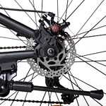 Велосипед NOVATRACK FATBIKE 24" SUV алюм.рама 13, графит., 7-скор, TY200/TS38, диск.торм.STG