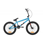 Велосипед NOVATRACK 20" BMX WOLF синий, сталь , рама 19", U-BRAKE