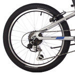 Велосипед NOVATRACK 20" PRIME алюм. 10, серебристый, TY21/TS-38/SG-6S, V-brake