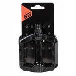 Педали STG FP-925, платформа, алюм, ось 9/16", насып. Подшип. Черные