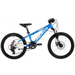 Велосипед NOVATRACK 20" EXTREME, синий, алюм., 7 скор., Shimano/MICROSHIT, диск.тор.STG