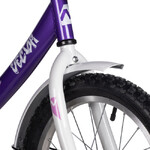 Велосипед NOVATRACK 16", VECTOR, фиолетовый, полная защита цепи,тормоз нож., крылья, багажник
