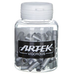 Наконечник скоростной оплетки Artek YZ-15579 алюм. 5,1 мм серебр. Инд упак 100 шт в упак.