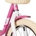 Велосипед NOVATRACK 14" MAPLE, розовый, полная защита цепи,тормоз нож.,крылья, багажник, передняя ко
