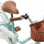 Велосипед NOVATRACK 14" MAPLE, светло бирюзовый, полная защита цепи,тормоз нож.,крылья, багажник, пе