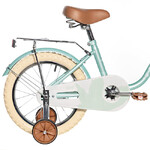 Велосипед NOVATRACK 18" MAPLE, светло бирюзовый, полная защита цепи,тормоз нож.,крылья, багажник, пе