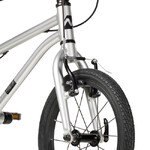 Велосипед NOVATRACK 20" PHANTOM, алюминий, серебристый,  защита цепи, тормоз V-Brake