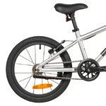 Велосипед NOVATRACK 20" PHANTOM, алюминий, серебристый,  защита цепи, тормоз V-Brake
