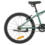 Велосипед NOVATRACK 20" PHANTOM, алюминий, серо-зелёный хамелеон,  защита цепи, тормоз V-Brake