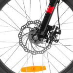 Велосипед NOVATRACK 20" POINTER красный,  стальная рама, 6 скор., Shimano TY21/Microshift TS38, диск