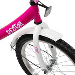 Велосипед NOVATRACK 20" VECTOR фуксия, тормоз нож, крылья, багажник, защита цепи
