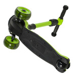 Самокат Novatrack RainBow Pro, колеса 120х80 мм, зеленый