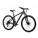 Велосипед FOXX 27.5" CAIMAN черный, сталь, размер 16