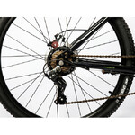 Велосипед FOXX 27.5" CAIMAN черный, сталь, размер 16