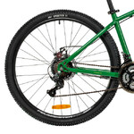 Велосипед FOXX 27.5" CAIMAN зеленый, сталь, размер 16