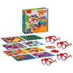 Обучающие игры Bondibon Настольная игра «СОБЕРИ ПОРТРЕТ», BOX 25,5x 6,5x25,5 см