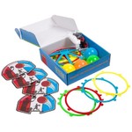 Обучающие игры Bondibon Настольная игра «БАСКЕТБОЛ НА ГОЛОВЕ», BOX 22×21×6,5 см