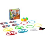 Обучающие игры Bondibon Настольная игра «БАСКЕТБОЛ НА ГОЛОВЕ», BOX 22×21×6,5 см