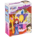Набор конструкторов  Snow Princess, 12 шт., 6 видов 10x12x4 см , арт.1108.