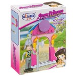 Набор конструкторов  Snow Princess, 12 шт., 6 видов 10x12x4 см , арт.1108.