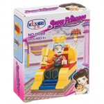 Набор конструкторов  Snow Princess, 12 шт., 6 видов 10x12x4 см , арт.1108.