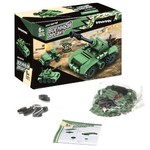 Конструктор Bondibon, Военный Десант, Танк, 60 дет., 3в1, BOX