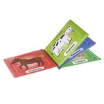 Книга для купания, Bondibon, Животные, 12х12 см, pvc, арт. Y20072001