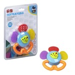 Игр.разв.погрем. пласт. с прорез, Цветок с пчелкой, Bondibon, CRD 21,5 16,5 см, арт. 6608-2