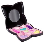 Набор детской декор. косметики Bondibon Eva Moda, CDR 38х19х1,5 см; косметичка-цветок с зеркальцем: тени для век 7 оттенков (4,9г), помада 2 оттенка (1,6г), аппликатор; арт.70566H4.