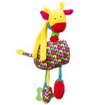 Игр. разв. мяг., растяжка Жираф 35 см., муз., Bondibon, CRD 19х15 см., арт. TE9624-25CM