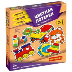 "Цветная лотерея"- настольная игра BONDIBON.