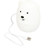 Ночная лампа МИШКА, BONDIBON, силикон, 8 цветов, USB зарядка