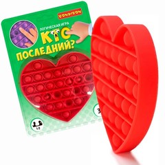 Логическая игра Bondibon «КТО ПОСЛЕДНИЙ?», сердце, Blister
