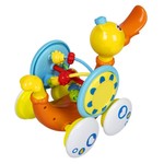 Игрушка пластм. "УТКА" BABY YOU BONDIBON, муз., едет при наж. на хвост, съемн.игрушка, BOX