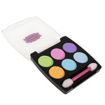 Набор детской декор., косметики Bondibon Eva Moda, CRD 10х2,5х20 см; тени для век -6шт. (4,8г)/ аппликатор -1шт.,арт.J-302.