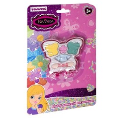 Набор детской декор., косметики Bondibon Eva Moda, CRD 10х1,5х20 см;тени для век -4шт.(2,3г) / аппликатор -1шт.,арт.J-306.